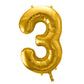 Folienballon golden 86 cm