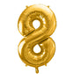 Folienballon golden 86 cm