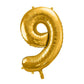 Folienballon golden 86 cm