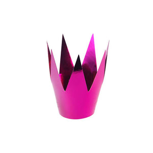 Party-Kronen "Königskrone" pink 3 Stück