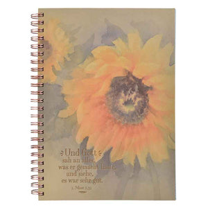 Notizblock ECO, Sonnenblume