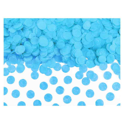 Deko,Konfetti,Papier,Schnipsel,Streumaterial,Geburtstag,rund,Kreise,Karneval,Fasching,hellblau