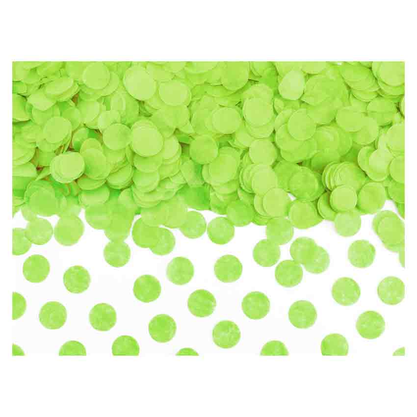 Deko,Konfetti,Papier,Schnipsel,Streumaterial,Geburtstag,rund,Kreise,Karneval,Fasching,apfelgrün