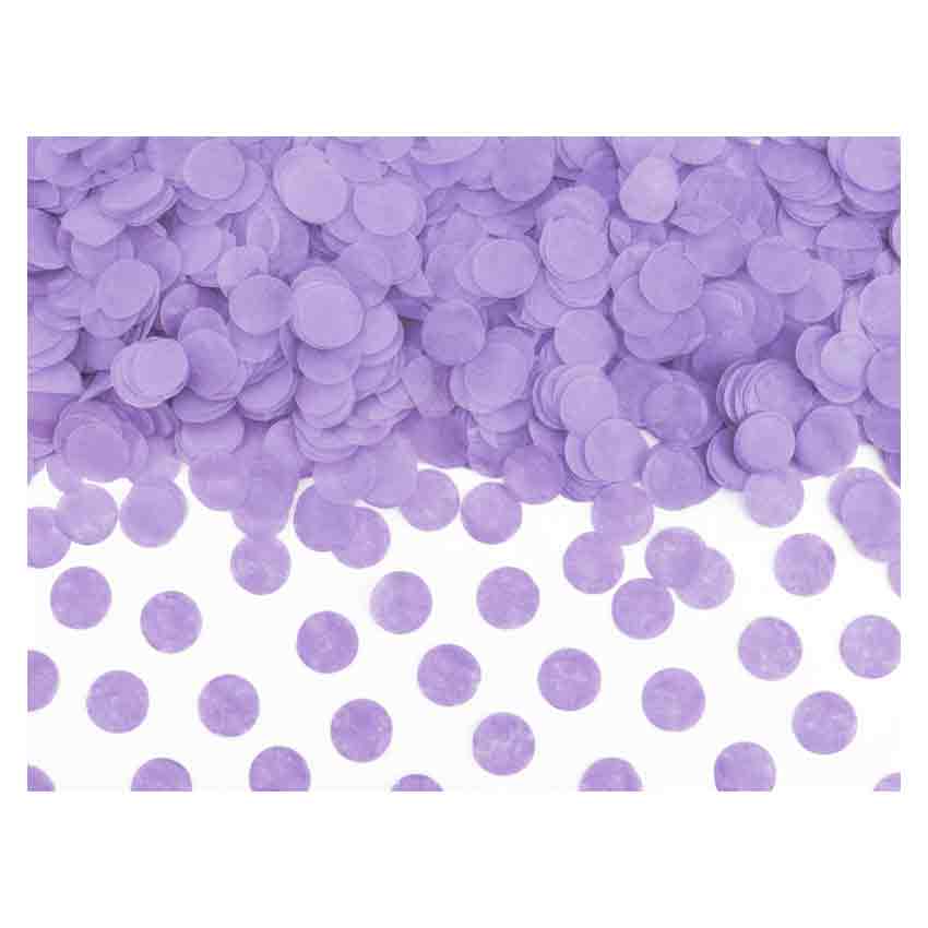 Deko,Konfetti,Papier,Schnipsel,Streumaterial,Geburtstag,rund,Kreise,Karneval,Fasching,flieder