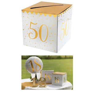Geschenk,Box,Kiste,Geld,Geschenk,Karte,Umschlag,Geburtstag,weiß,gold