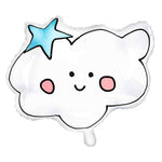 Folienballon,Helium,Luftballon,Wolke,Cloud,Gesicht