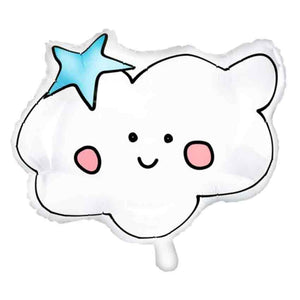 Folienballon,Helium,Luftballon,Wolke,Cloud,Gesicht