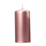 stumpenkerzen rosegold