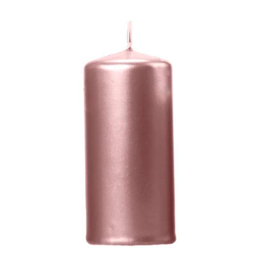 stumpenkerzen rosegold