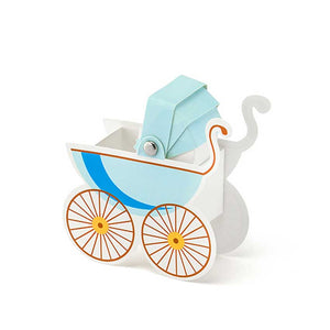 Geschenkboxen,Gastgeschenke,Taufgeschenke,Mitgebsel,Erinnerungsgeschenk,Kinderwagen, Babyparty, blau,  Geldgeschenk, Box