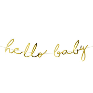 Girlande Baby gold