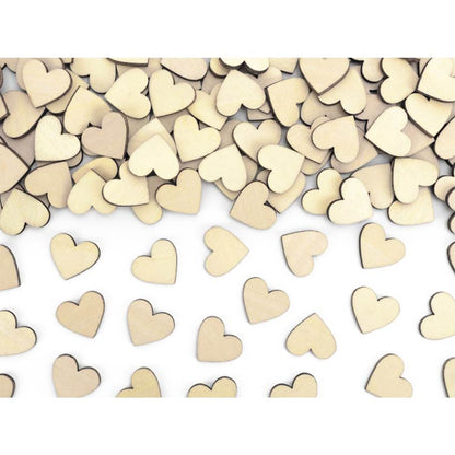 Konfetti aus Holz