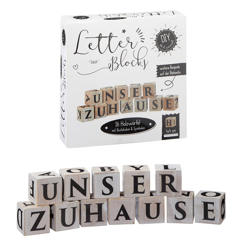 Holzbuchstaben