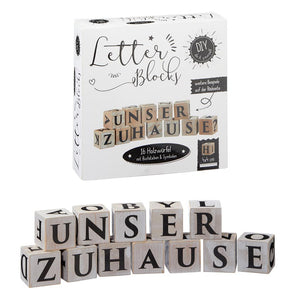 Holzbuchstaben