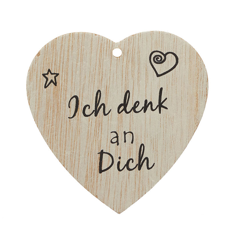 kleiner Anhänger Holzherz