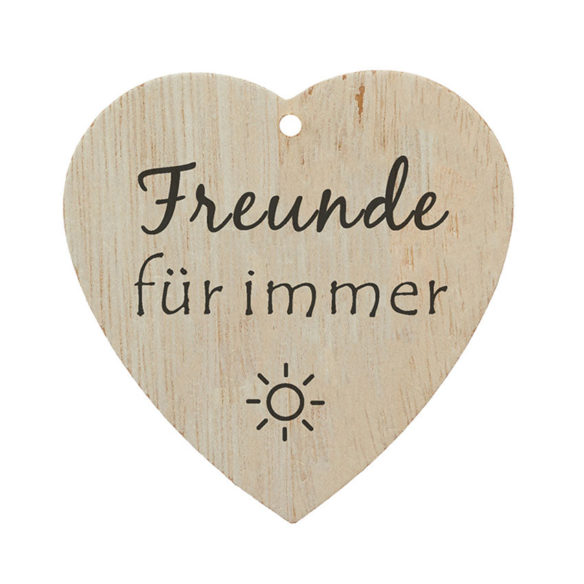 kleiner Anhänger Holzherz