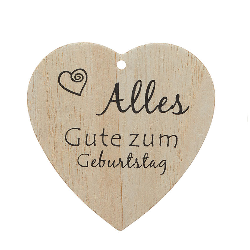 kleiner Anhänger Holzherz