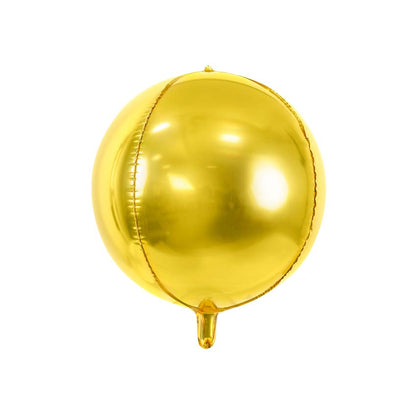 Folienballon Kugel gold