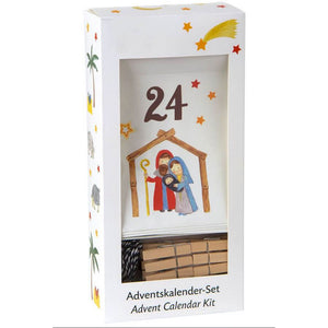DIY Adventskalender Krippe