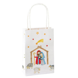 Geschenktasche Krippe 15cm