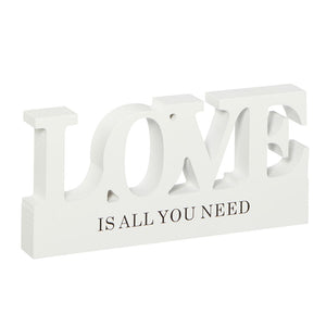 Holz Buchstaben Love