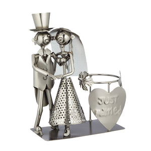 Metall Flaschenhalter Hochzeitsgeschenk