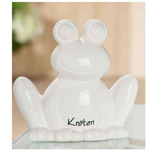 lustige Spardose Frosch