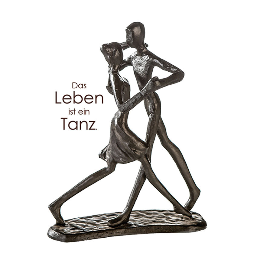 Skulptur tanzendes Paar
