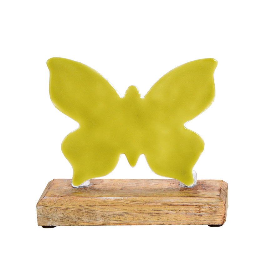 Deko Schmetterling grün