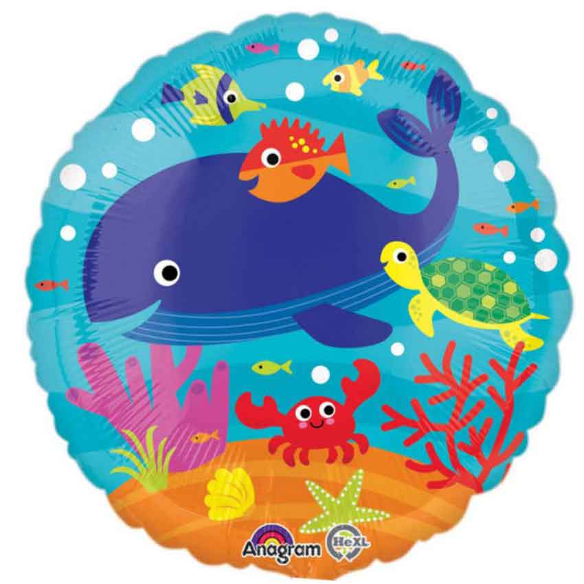 Folienballon Meerestiere