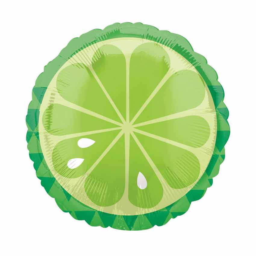 Folienballon Limette