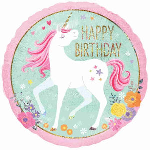 Folienballon Einhorn