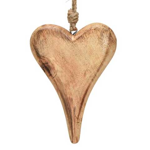 Holz Herz Anhänger