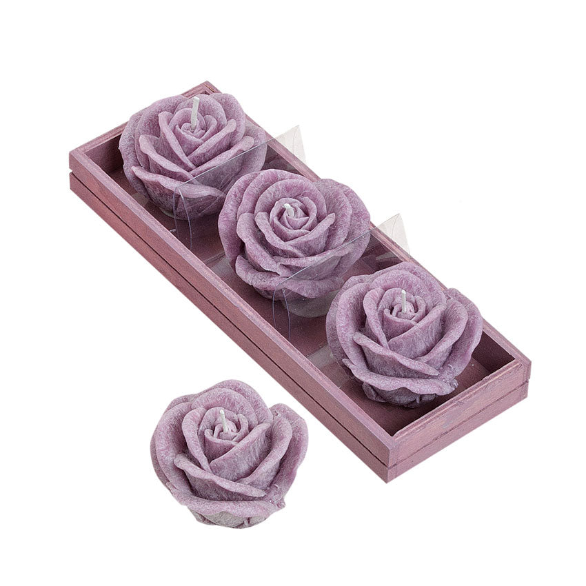 Rose Kerze