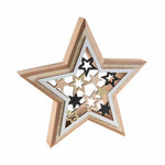 Weihnachtsstern Holz