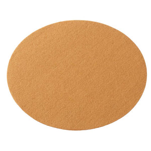 Filz Untersetzer rund 30cm, braun