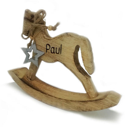 personalisiertes Schaukelpferd 24cm