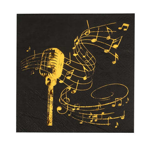 Serviette Musik