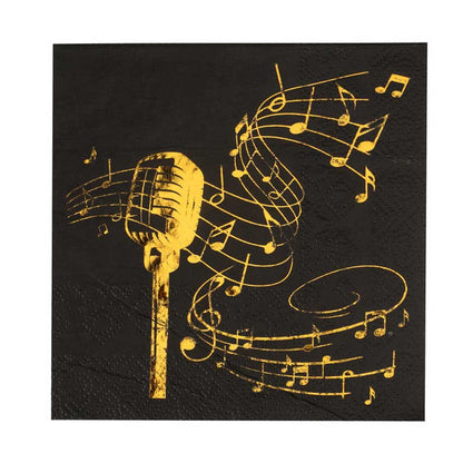 Serviette Musik