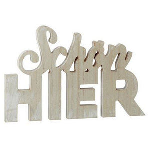 schön hier