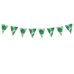 Wimpelkette grün weiß