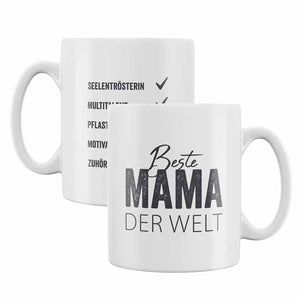 Tasse "Beste Mama der Welt" 9,5 cm