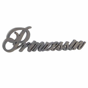 Schriftzug "Prinzessin" 20cm