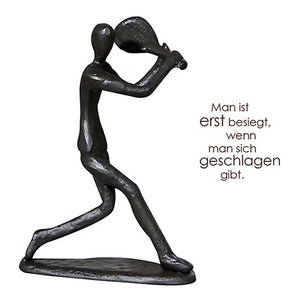 Design Skulptur "Tennisspieler", Höhe 10cm 74648