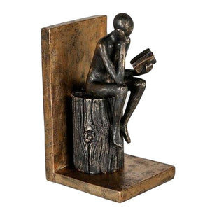 Buchstütze , lesen, Buch,Bücher, Bücherhalter, Regaldekoration, Skulptur, Dekofigur, Deko Figur, Dekoobjekt