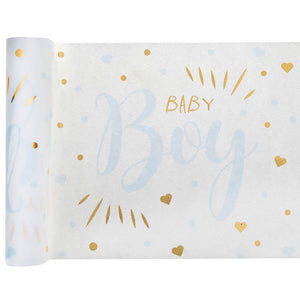 Tischläufer Babyparty Junge