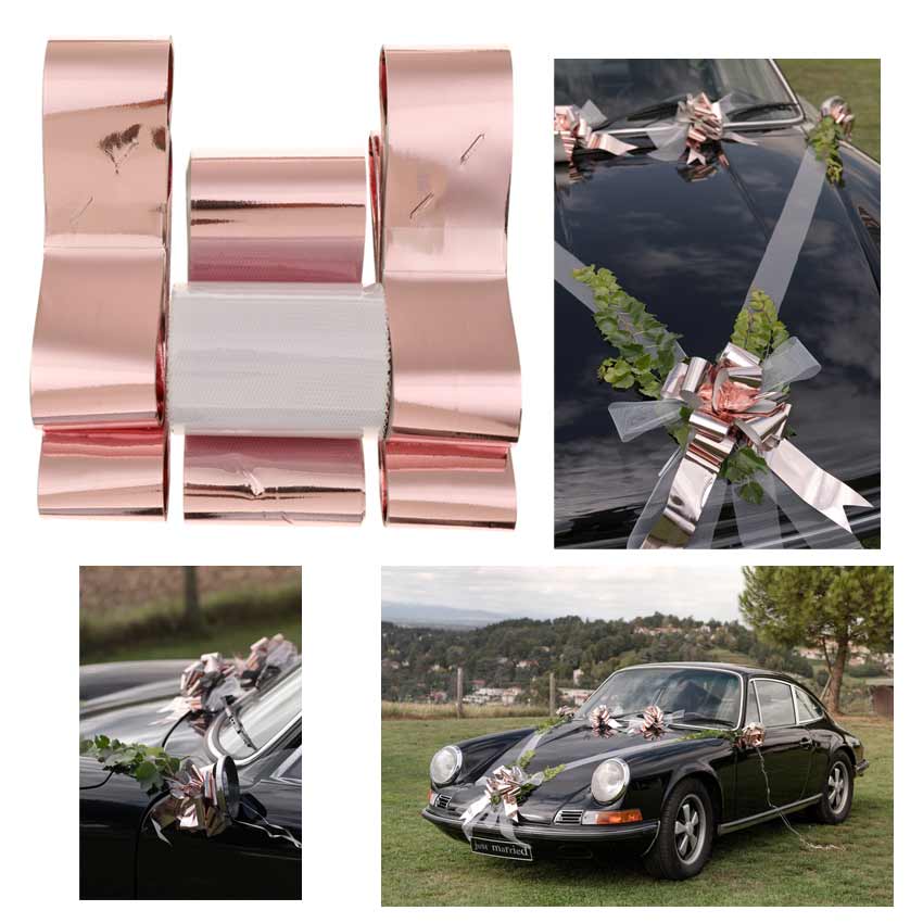 Schleifen rosegold