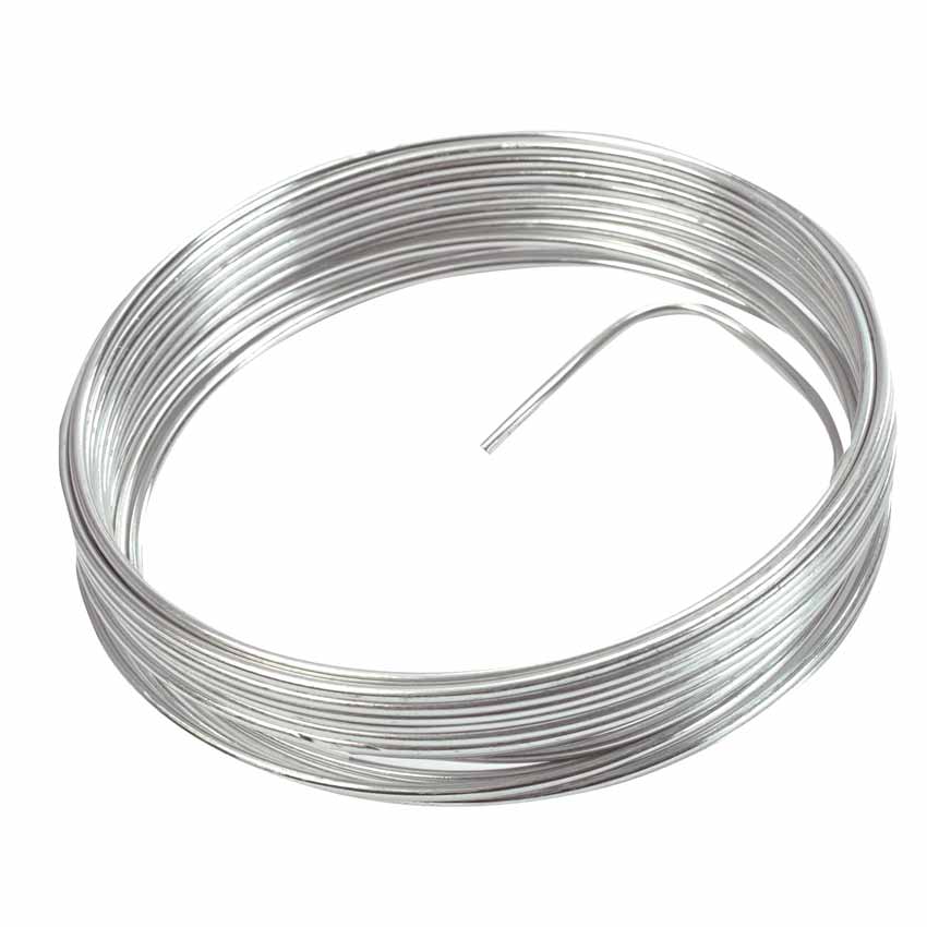 Dekodraht silber