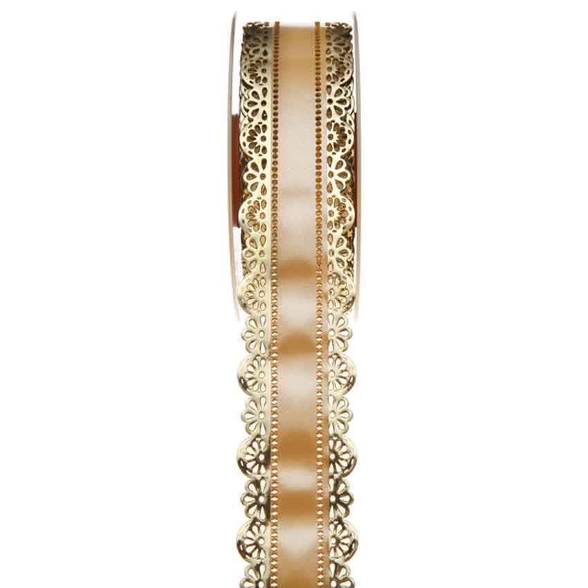 Tortenband gold