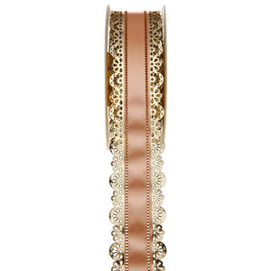 Tortenband rosegold